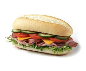 Ham Vegetable Deluxe Hoagie