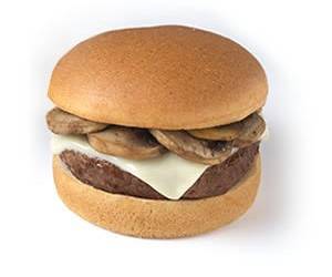 Gluten Free Mushroom Swiss Burger