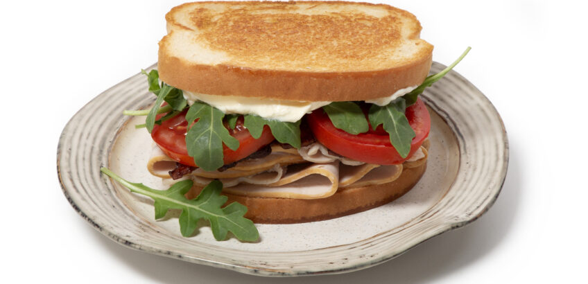 Turkey Bacon Club Melt (121)