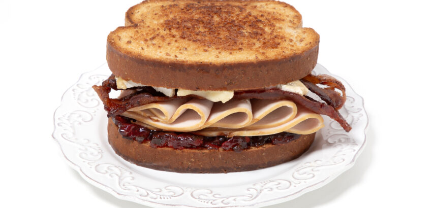 Turkey, Brie & Bacon Melt (195)