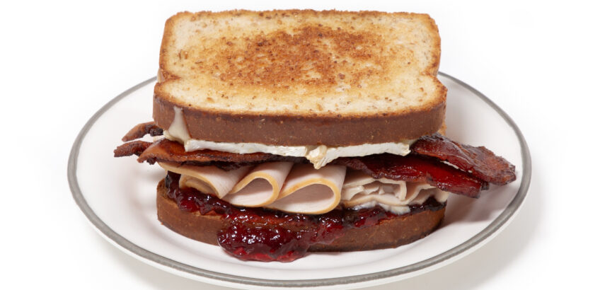 Turkey, Brie & Bacon Melt (432)
