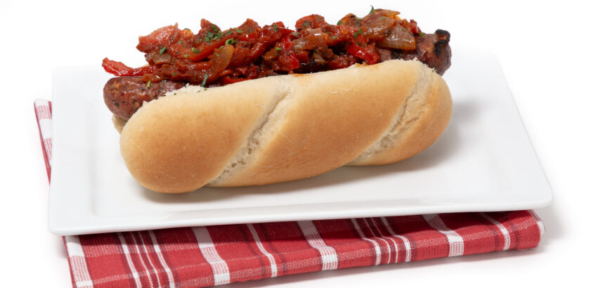 Italian Sausage & Peppers Sandwich (1014)