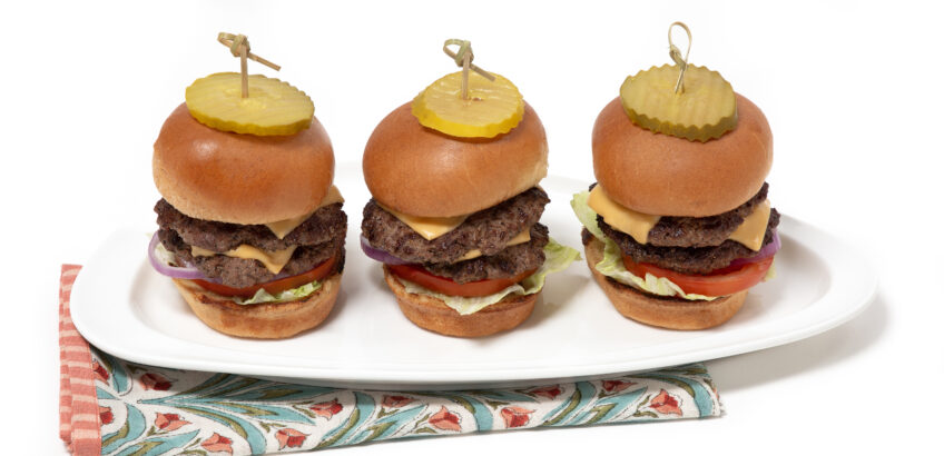 Griddled Classic Cheeseburger Slider (1094)
